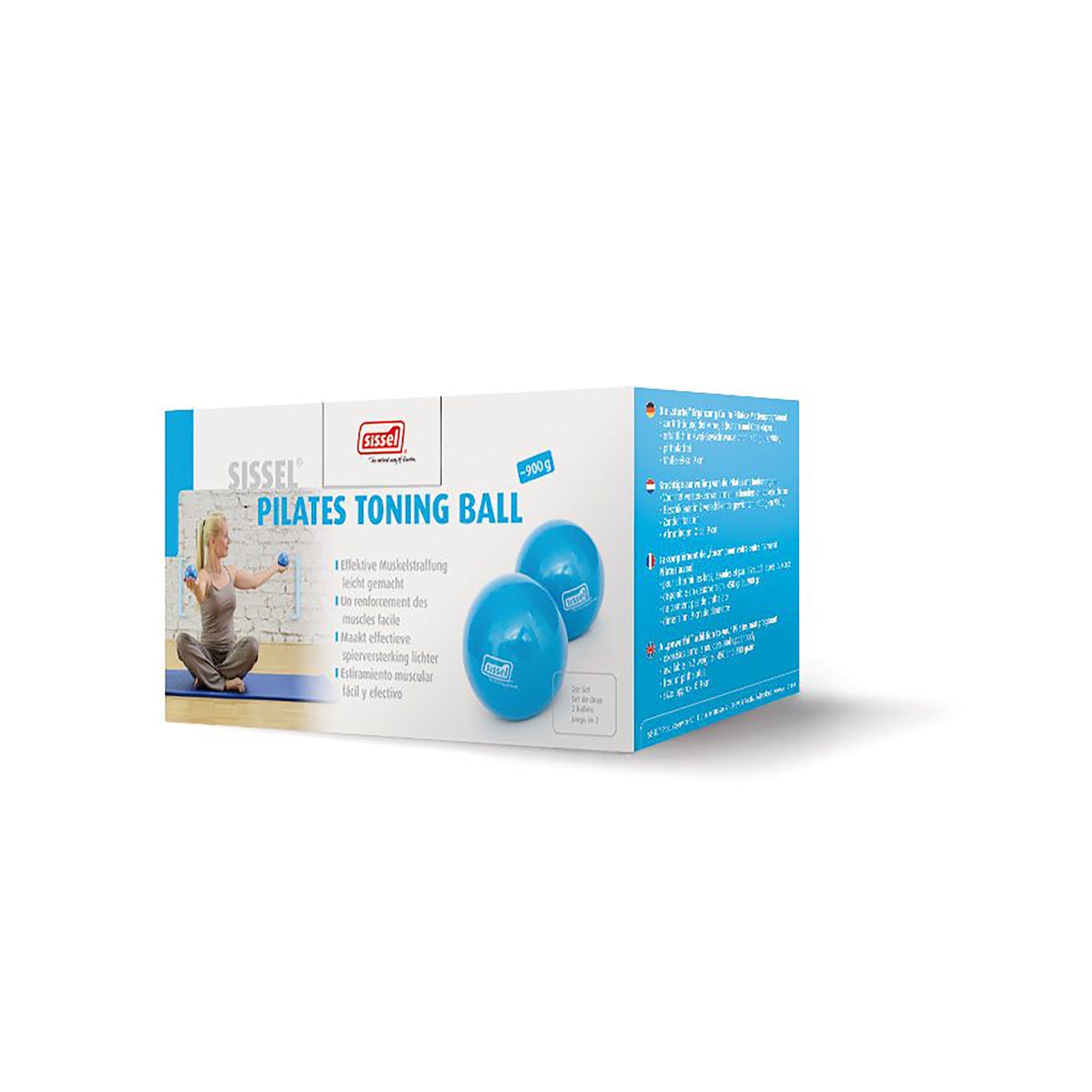SISSEL Pilates Toning Ball - A pair of toning balls for Pilates SISSEL Pilates Toning Ball - A pair of toning balls for Pilates