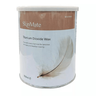 SkinMate Brazilian White Wax Pot - Natural Living