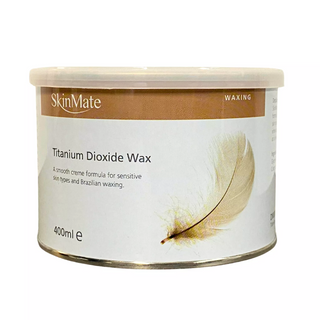 SkinMate Brazilian White Wax Pot - Natural Living