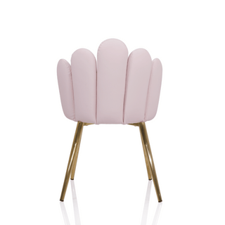 SkinMate Darcy Pink 4 Leg Beauty Stool