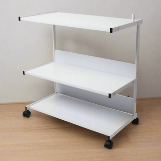 SkinMate Trio Salon Long 3 Shelf Trolley - Natural Living