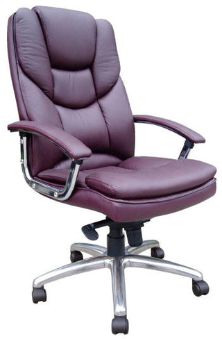 Skyline Ergonomic Black Leather Office Chair