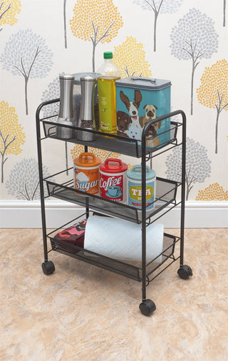 St Helen Three Tier Storage Trolley