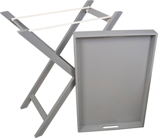 St Helens Folding Tray Table - Grey