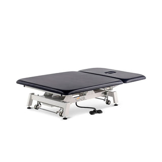 Stabil Bobath Neurological 2-Section Treatment Table - White Frame and Navy Upholstery - Natural Living