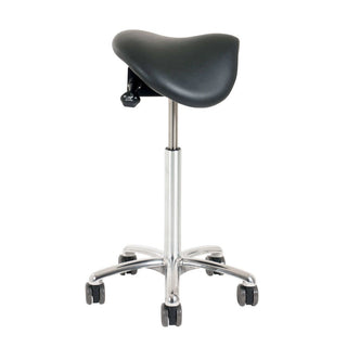 Support Design Classic Saddle Stool - Leather