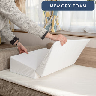 Putnams Memory Foam Travel Folding Acid Reflux Bed Wedge - Travel Bag